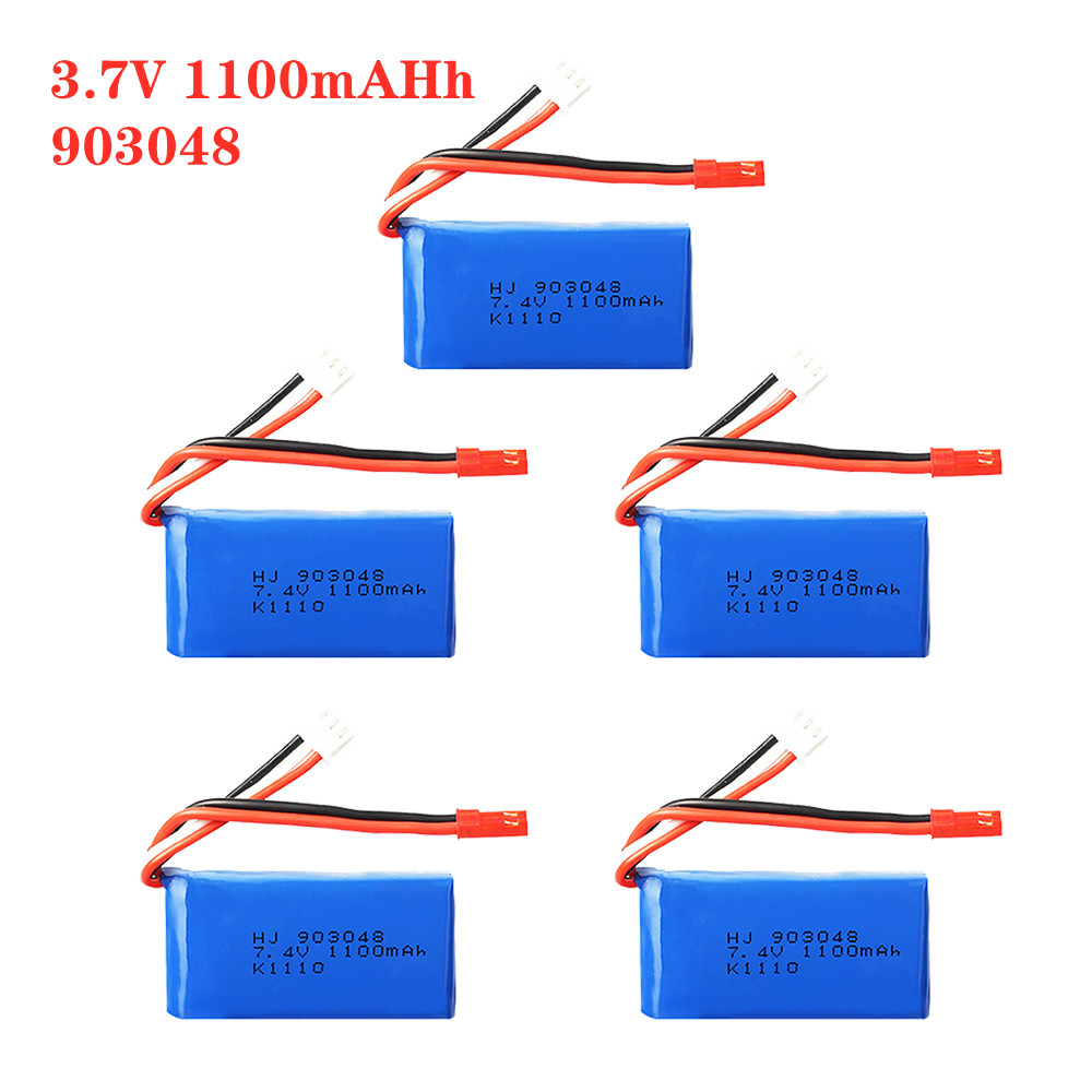 1-5pcs 7.4V 1100mah 903048 LiP - Drone Charger 评论和价格