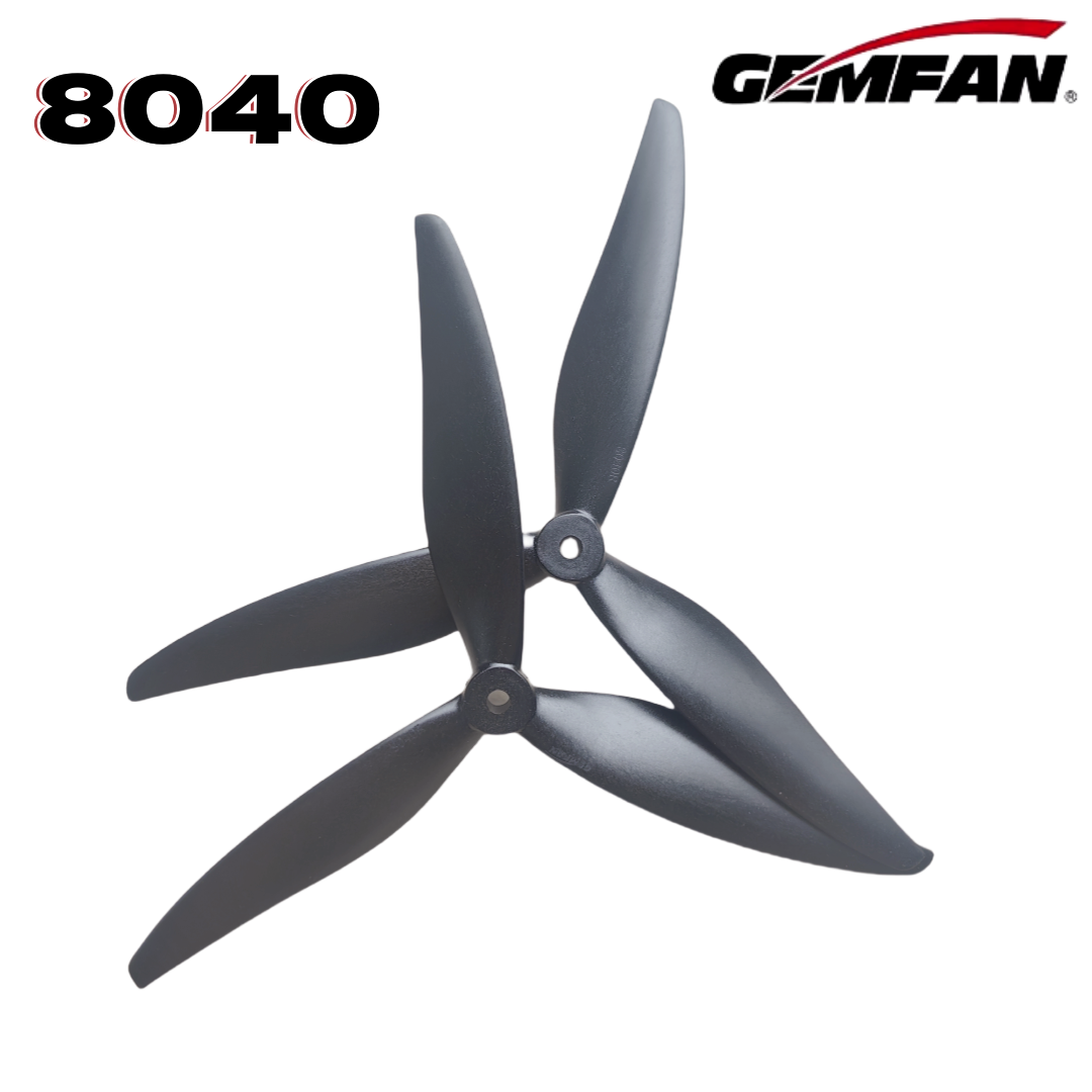 Gemfan 8040 8X4X3 3-blade 8-in - Drone Propeller 评论和价格