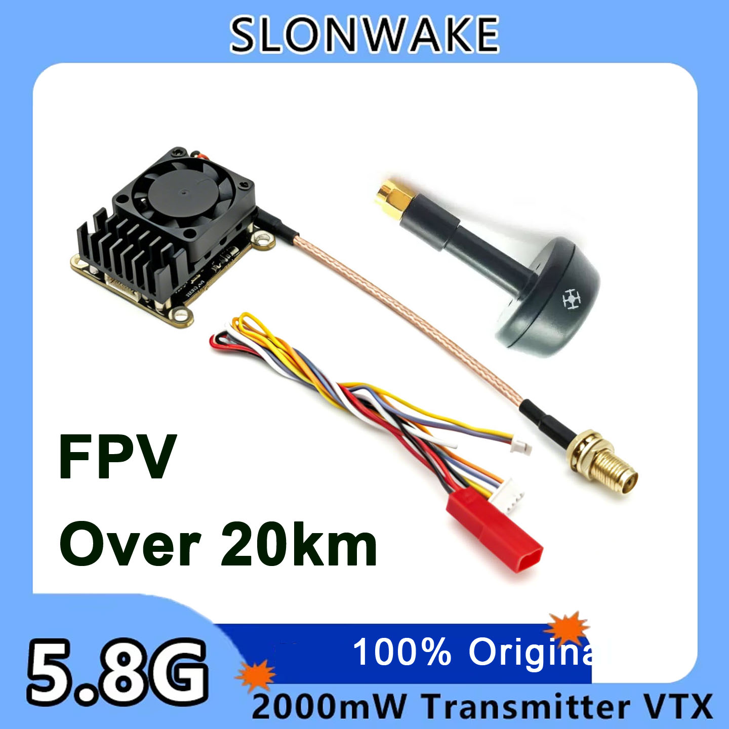 New upgrade 5.8Ghz 2W adjustab - Drone Frame 评论和价格
