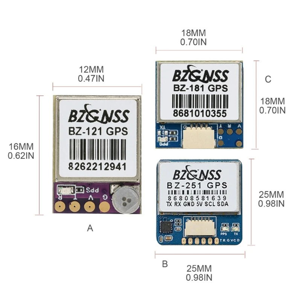 BZ-181 GPS Module Dual Protoco - Drone Gps Module 评论和价格