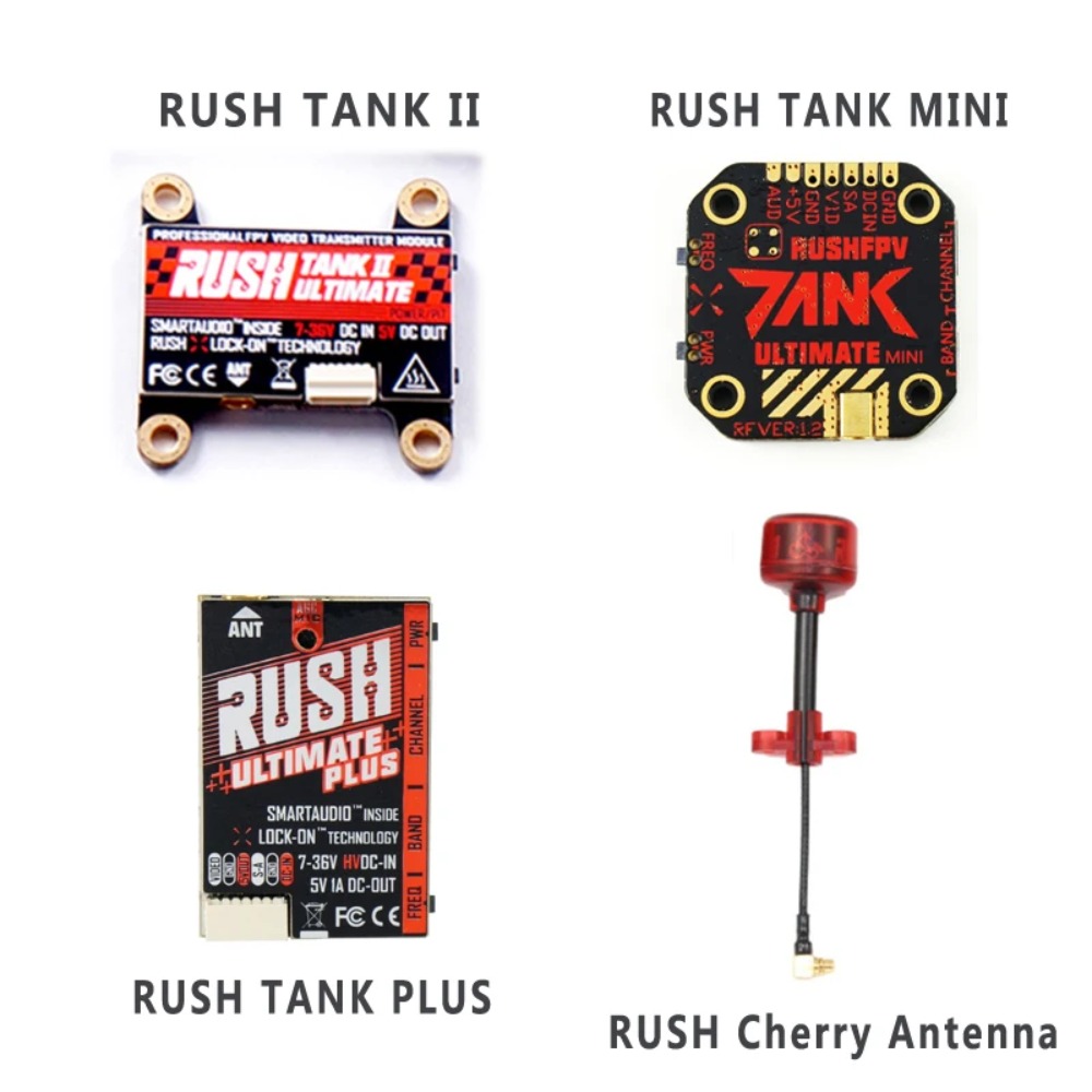 RUSH TANK Ultimate II/Mini/PLU - Drone Frame 评论和价格