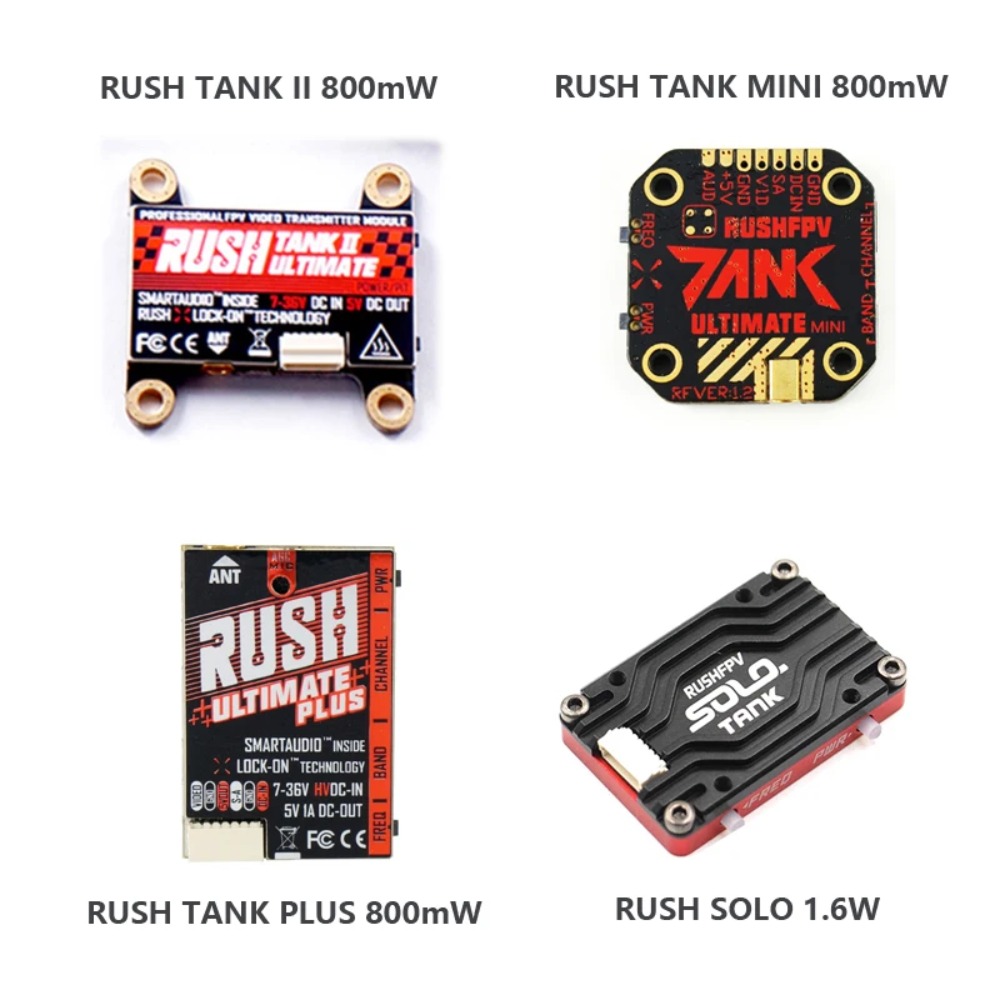 RUSH TANK Ultimate II/Mini/PLU - Drone Frame 评论和价格